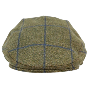 38A1 Lambswool Tweed Flat Cap