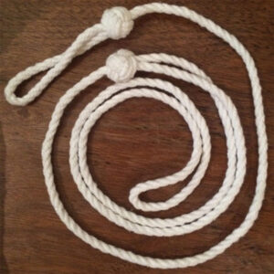Replacement White Cotton Lanyard