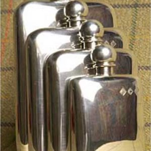 8oz Pewter Hip Flask