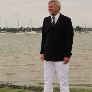White Crewman Trouser Pleated - Discontinued