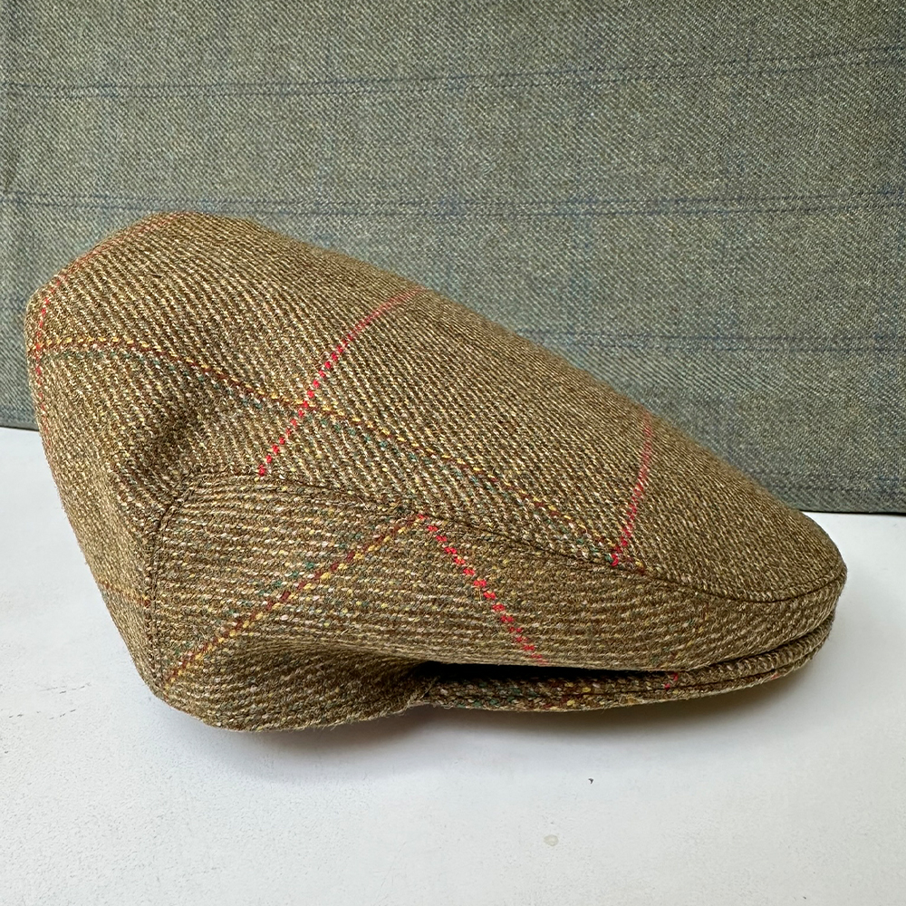 66A1Alt Lambswool Tweed Flat Cap - Image 3