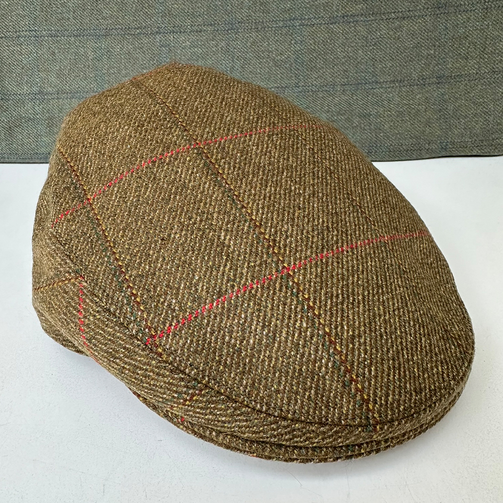 66A1Alt Lambswool Tweed Flat Cap - Image 2