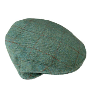 *NEW* Blue Lambswool Tweed Flat Cap 2301