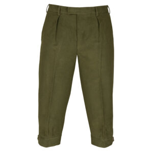 Dark Olive Moleskin Breeks (Plus Two's)